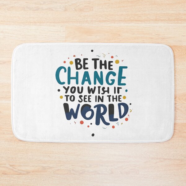 Item preview, Be the Change: Typography Inspiring Positive Transformations designed and sold by TYPOGraphy-101.