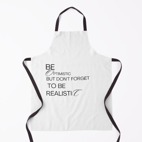 Item preview, Be optimistic but don't forget to be realistic motivational gifts. designed and sold by Blessed4ever.