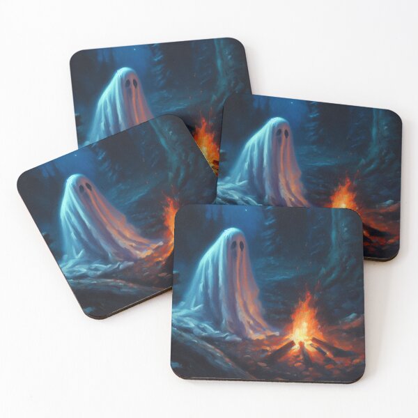 Item preview, Campfire Ghost designed and sold by LittleBucolic.