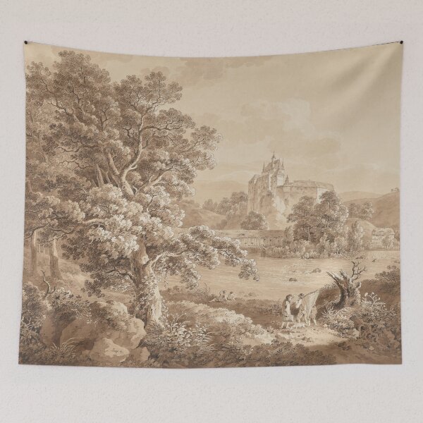 Item preview, Vintage Landscape etching  designed and sold by JaniceLalonde.