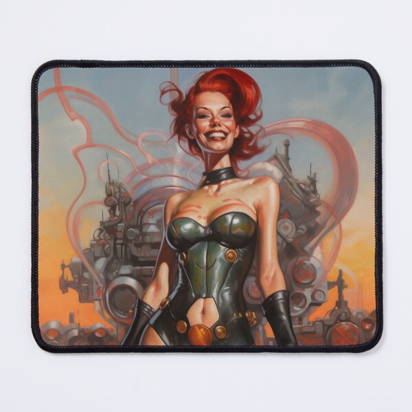 Item preview, Sci-Fi Cyberpinup Futuristic Beauties & Retro Glam designed and sold by GueloStudio.