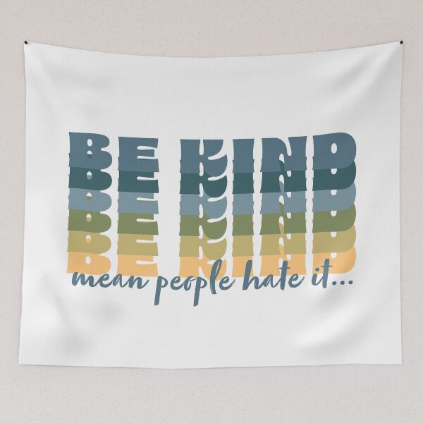 Item preview, Be Kind, Mean People Hate It: In Blueberry Cream designed and sold by PlayaPlayas.