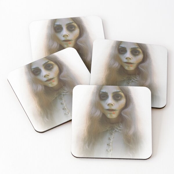 Item preview, Mysterious Girl: Eerie Halloween Portrait designed and sold by StyleSketch.