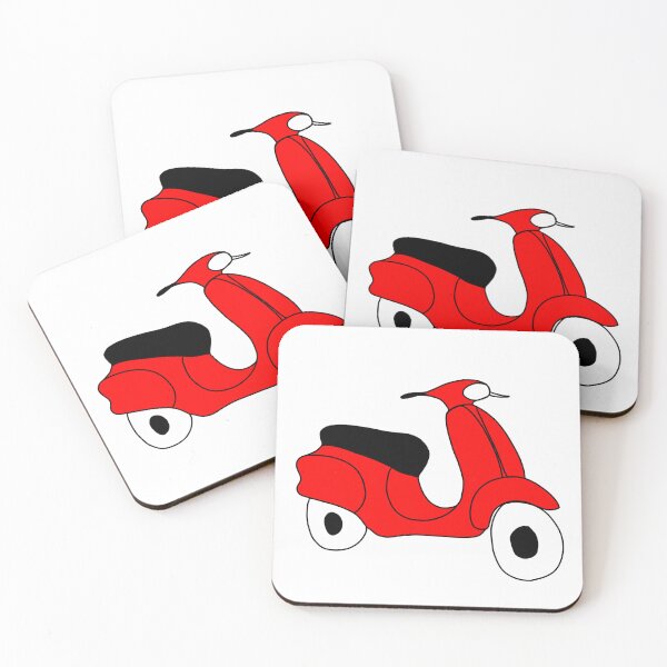 Item preview, Red scooter designed and sold by ItalianPerTutti.