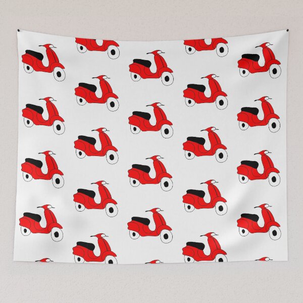 Item preview, Red scooter designed and sold by ItalianPerTutti.