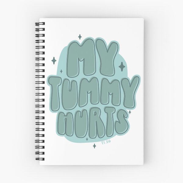 Item preview, My Tummy Hurts - Blue designed and sold by ts-eg.