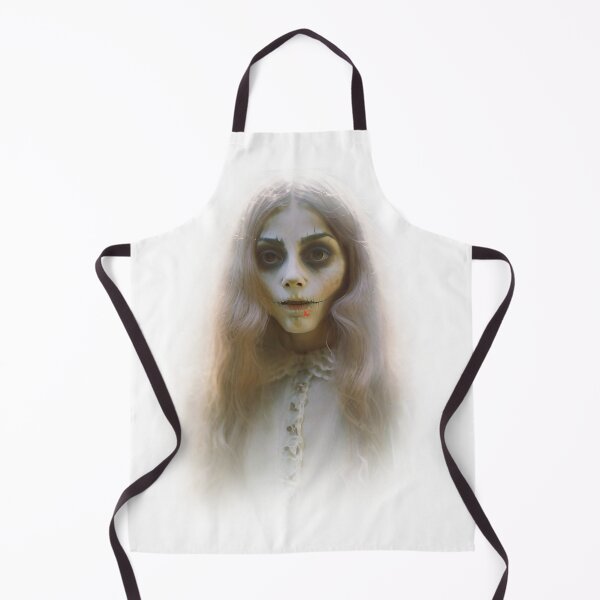Item preview, Mysterious Girl: Eerie Halloween Portrait designed and sold by StyleSketch.