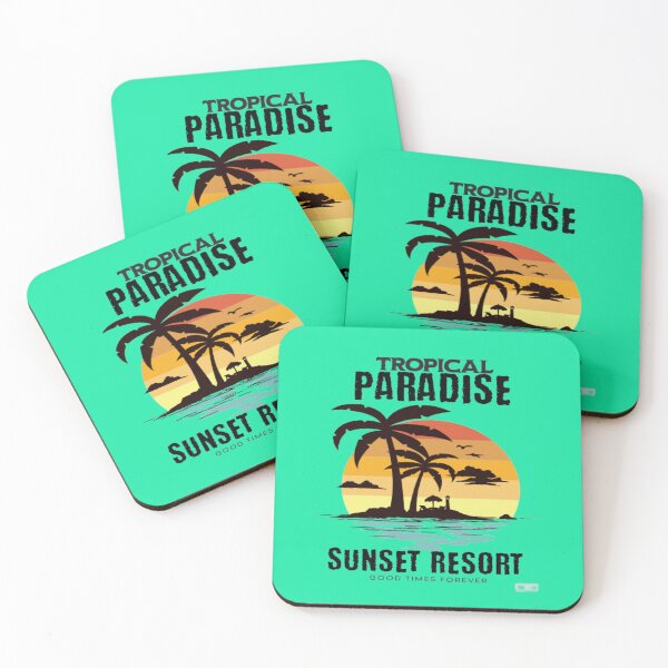 Item preview, tropical paradise sunsei resort designed and sold by jonmobo.