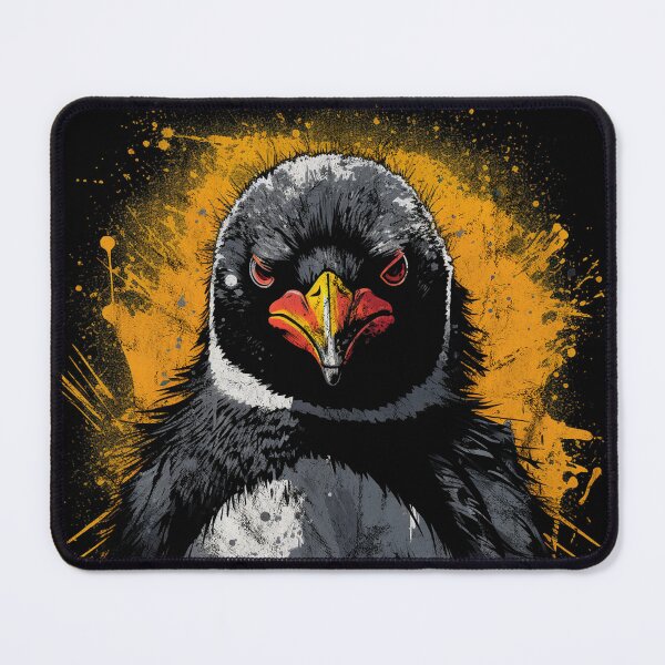 Item preview, A Gentoo Penguin - Distressed Vintage Street Art Birds designed and sold by GVRDesign.