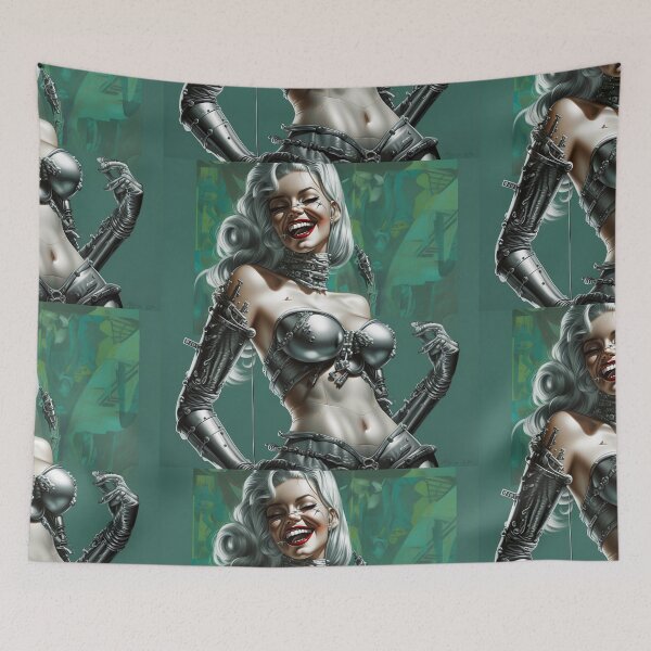 Item preview, Sci-Fi Cyberpinup Futuristic Beauties & Retro Glam designed and sold by GueloStudio.