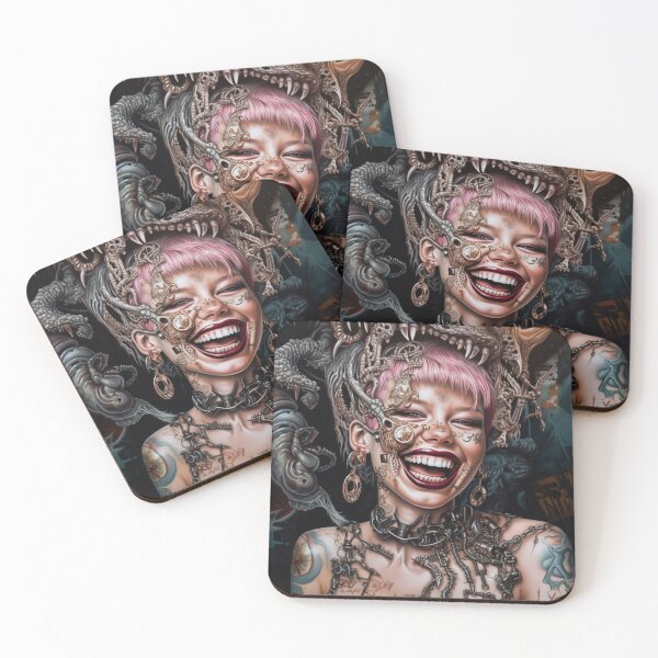 Item preview, Sci-Fi Cyberpinup Futuristic Beauties & Retro Glam designed and sold by GueloStudio.