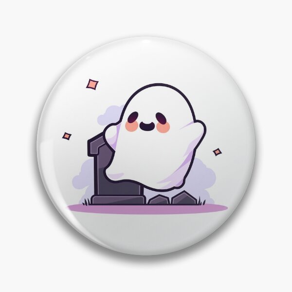 Item preview, Spooky Chibi Ghost Halloween Art designed and sold by 999Memento.