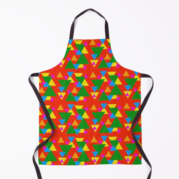 Item preview, Vibrant triangle pattern designed and sold by coloryourwings.