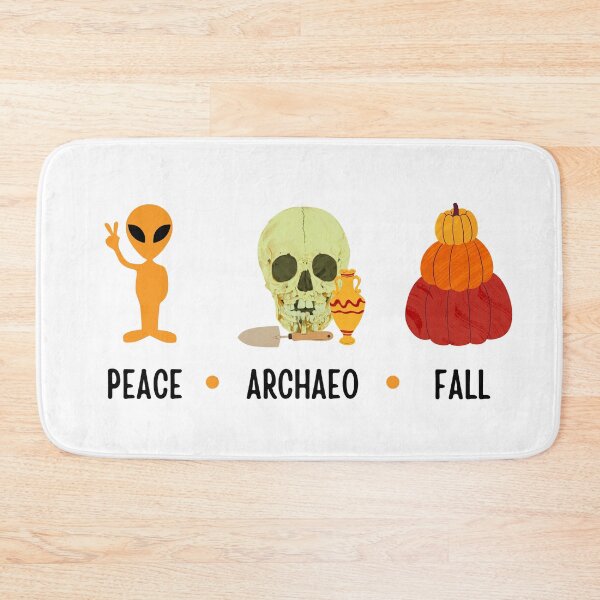 Item preview, PEACE - ACHAEOLOGY - FALL - Pumpkin Season - Halloween - Aliens designed and sold by Carola-art.