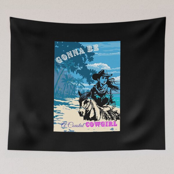 Item preview, Top sail beach Long Live Cowgirl designed and sold by Echo Aesthetics.
