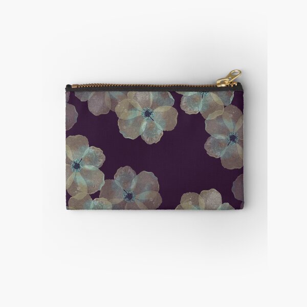 Item preview, Opal flowers, deep fall colors, Aubergine designed and sold by WhimsyLetters.