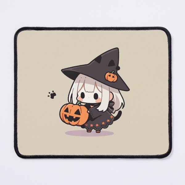 Item preview, Cute Witch Halloween Chibi Art designed and sold by 999Memento.