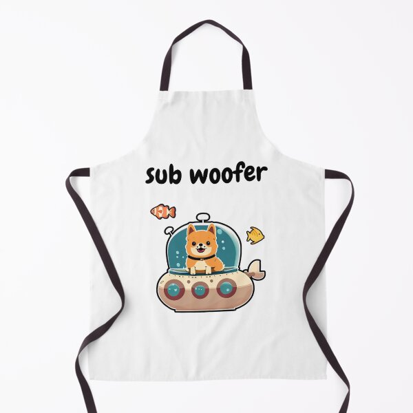 Item preview, Sub Woofer Submarine Dog designed and sold by ChaiTees.