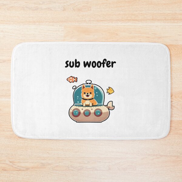Item preview, Sub Woofer Submarine Dog designed and sold by ChaiTees.