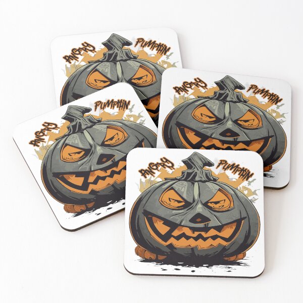 Item preview, SPOOK-TACULAR ANGRY PUMPKIN designed and sold by BRIAN  PIERRE-ALEXANDER.