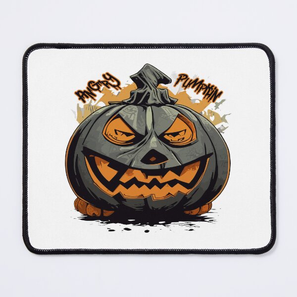 Item preview, SPOOK-TACULAR ANGRY PUMPKIN designed and sold by BRIAN PIERRE-ALEXANDER.