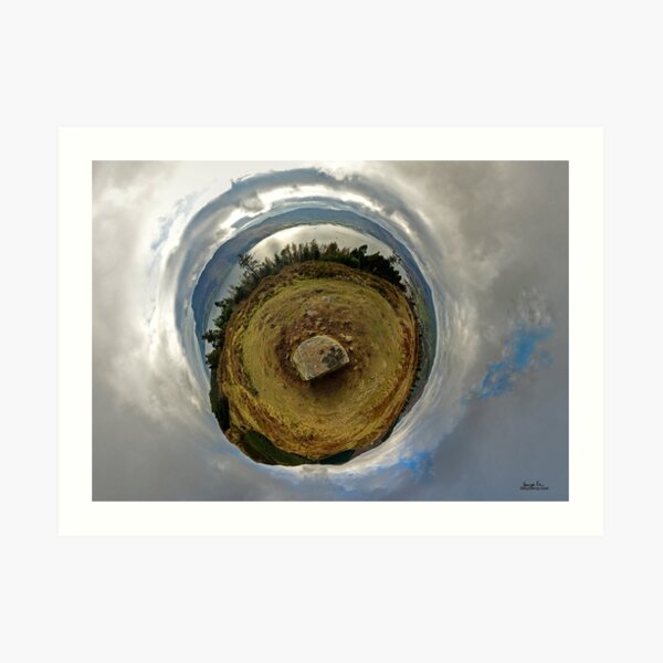 Cloughmore Stone, Rostrevor, County Down Art Print
