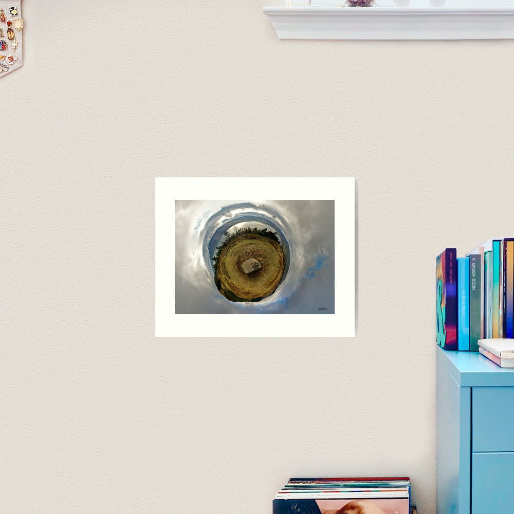 Cloughmore Stone, Rostrevor, County Down Art Print