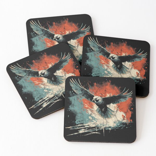 Item preview, A Seagull / Gull - Distressed Vintage Street Art Bird designed and sold by GVRDesign.