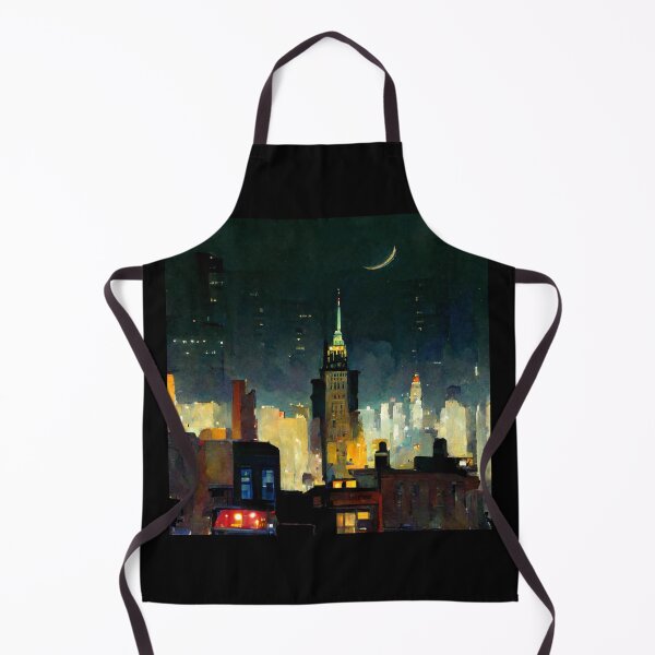 Item preview, View From Nighthawks City (Edward Hopper Inspired Artwork) designed and sold by ZGigerBarker.