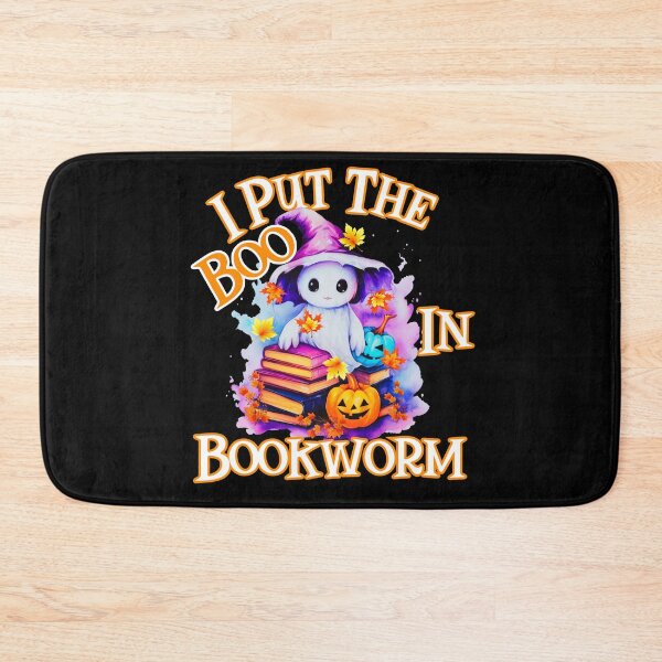 Item preview, I Put The Boo In Bookworm - Cute Halloween Ghost With Books designed and sold by ClassActCreator.
