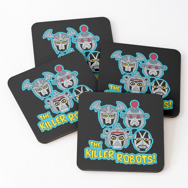 Item preview, The Killer Robots!  Robot Heads of Doom! designed and sold by thekillerrobots.
