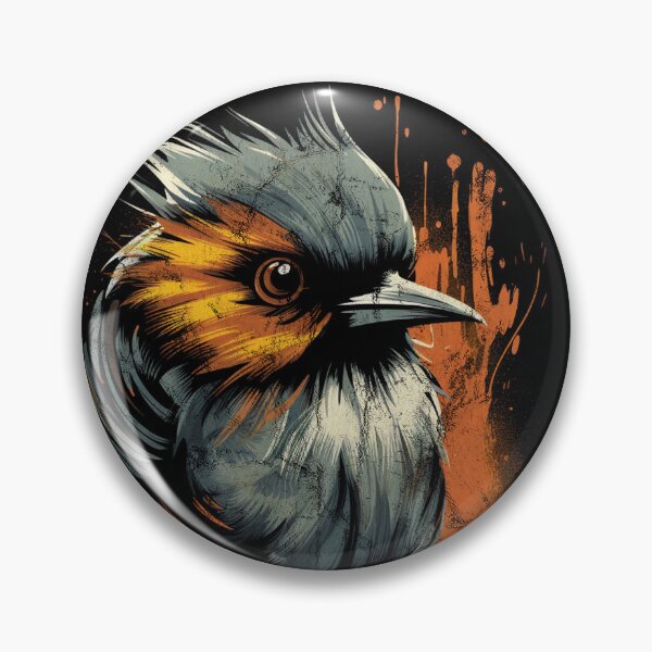 Item preview, Silvereye - Distressed Vintage Street Art New Zealand Birds designed and sold by GVRDesign.