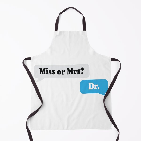 Item preview, Miss or Mrs? Dr. designed and sold by ScienceCorner.