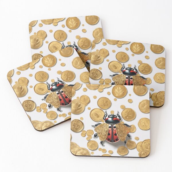 Item preview, Lucky ladybug , money , lucky you , coin ,  designed and sold by Lucky 777.