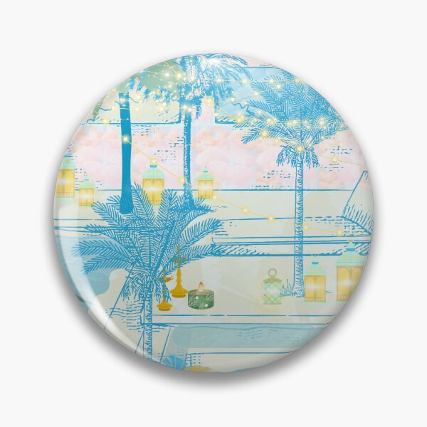 Item preview, Copy of Pool and palms, lanterns, water,  designed and sold by Sugar Wisdom .