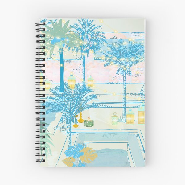 Item preview, Copy of Pool and palms, lanterns, water, designed and sold by Sugar Wisdom .