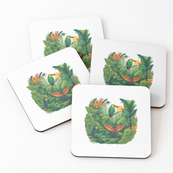 Item preview, Amazon Rainforest Illustration designed and sold by DesignMaxa.