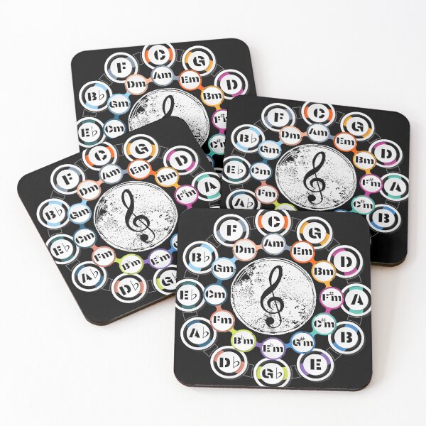 Item preview, Circle of Fifths - Fun Music Theory Unique Design designed and sold by thegapstopstore.