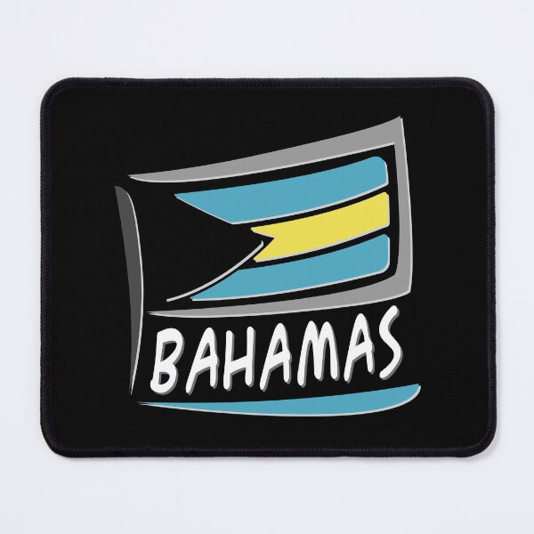 Item preview, Bahamas Bahamian Flag Beach Great Shark Creek designed and sold by smartrocket.