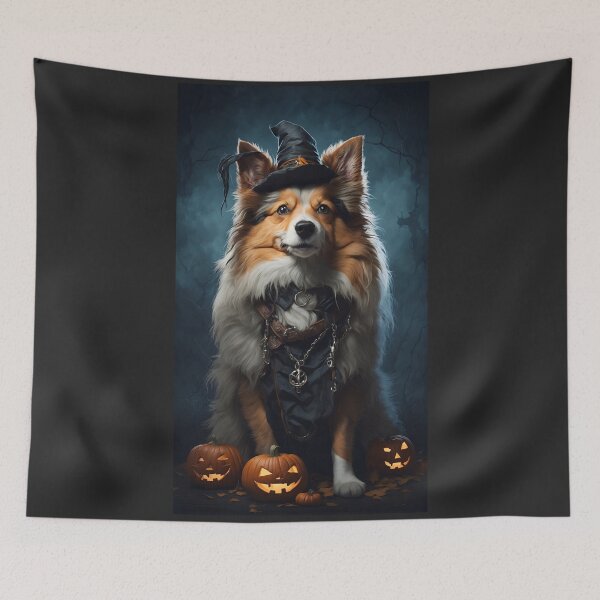 Item preview, Halloween pup, Shetland sheepdog designed and sold by DBPauwels.