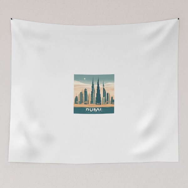 Item preview, Dubai Illustration designed and sold by DesignMaxa.