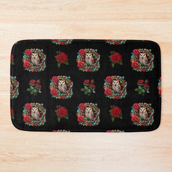 Item preview, Owl And Roses designed and sold by TeyMank.