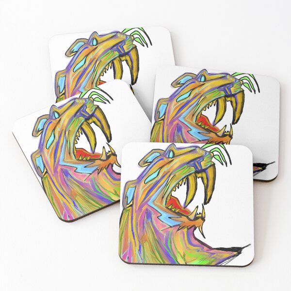 Item preview, Psychedelic Smilodon designed and sold by Benjamin Sabatier.