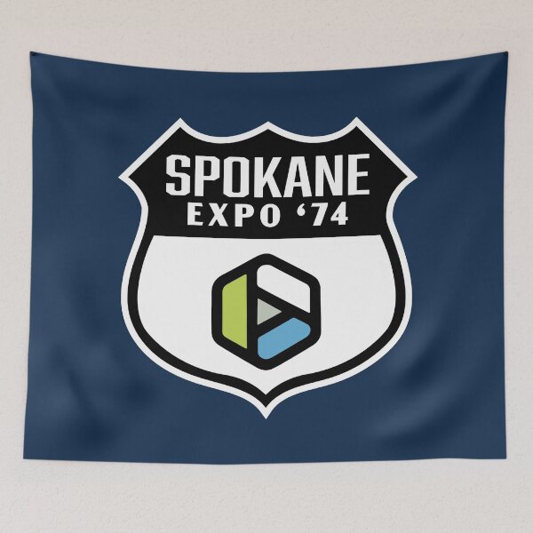Item preview, Expo '74 Spokane World's Fair Retro Shield (Full Color) designed and sold by deadmansupplyco.