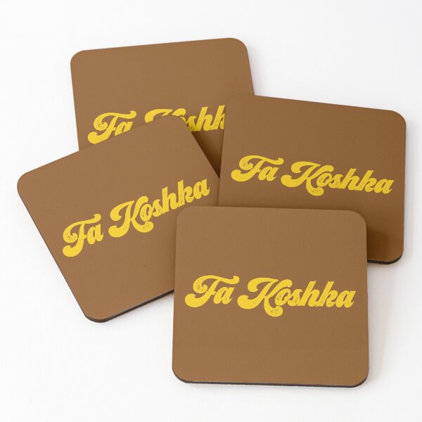 Item preview, FA KOSHKA yellow text logo designed and sold by Jacob Wayne Bryner.