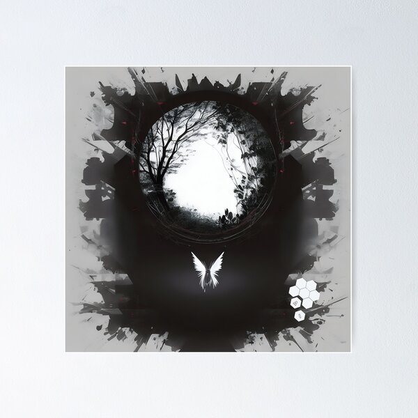 Item preview, Ethereal Moth's Journey: Portal of Shadows designed and sold by AwakenedAlchemy9.