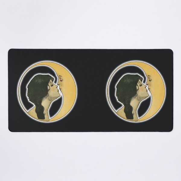 Item preview, Woman kissing Moon, (Dear Old Dixie Moon) Night version. High definition designed and sold by MINDTHECHERRY.