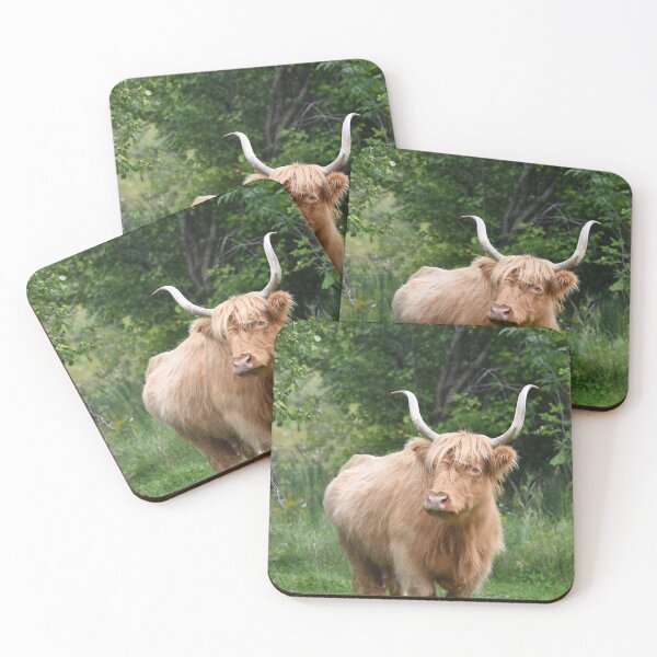 Item preview, Highland cow designed and sold by theartsyeq.