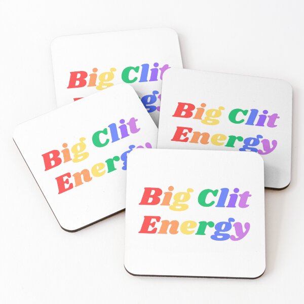 Item preview, Big Clit Energy | Queer Pride Rainbow designed and sold by KinkShoppe.