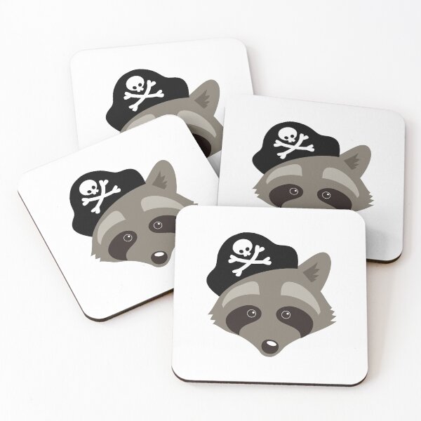 Item preview, Racoon the pirate king designed and sold by jazzydevil.